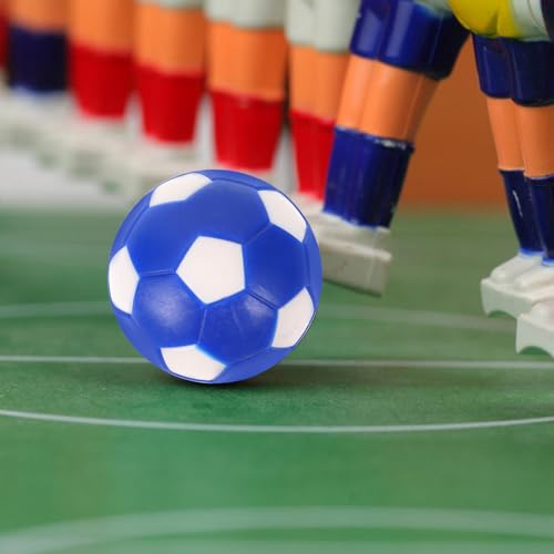 Mipcase 36mm Table Football Balls 10pcs Replaceable Soccer Game Accessories for Foosball Tables Mini Footballs for Boys and Girls Tabletop Games