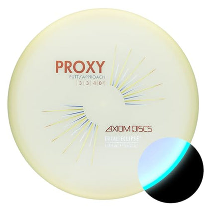Axiom Discs Total Eclipse Glow 2.0 Proxy Disc Golf Putter (Colors May Vary)