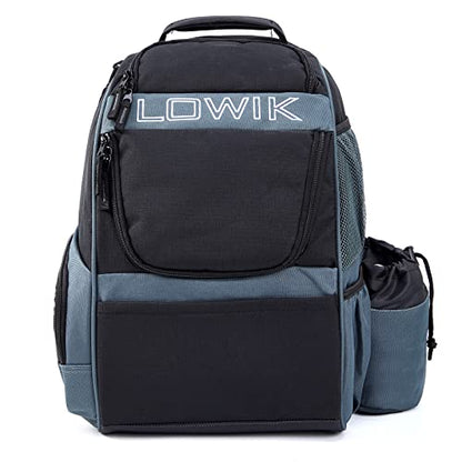 Disc Golf Bag, Multiple Storage Pockets Shuttle Disc Golf Bags Backpack, Lightweight Durable Easy to Carry Disc Golf Backpack with 20+ Disc Capacity for Beginner, Hobbyist, Adults