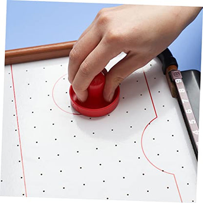 1Set Air Hockey and Pucks Durable Hockey Parts for Game Tables Paddles Colors with Pucks for Family Fun and Game Night