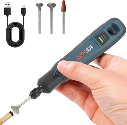 Pool Cue Tip Shaper, Electric Cue Tip Grinder Kit | Portable billiards cue stick tool kit for enthusiasts, pros and cue tip maintenance - style: Arc-Shaped Head