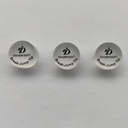 3pcs Packed14mm Billiard Break Cue Tip/Jump Cue Tip,Polymer Material for Durable use, Professional Billiard Accessories for Player