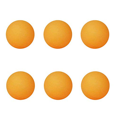 3-Star Plus 40mm Orange Table Tennis Balls,Advanced Training Ping Pong Balls Yellow 6PcsUseful and Professional