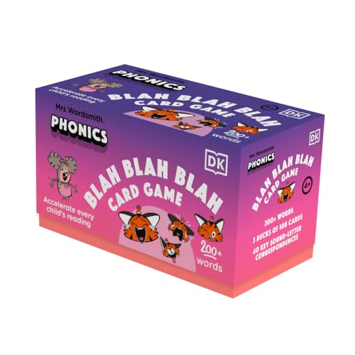 Blah Blah Blah Card Game | 3 decks of increasing difficulty