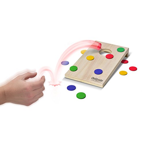 GoSports Coinshot Mini Tabletop Cornhole Game Set