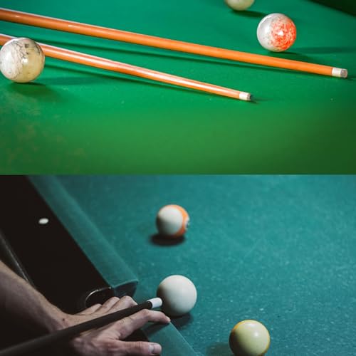 VASANA 20Pcs 13mm/0.5 inch Plastic Slip On Pool Cue Tips Replacement Billiard Cue Tips Billiard Sticks Tip Repair Kit Pool Table Accessories