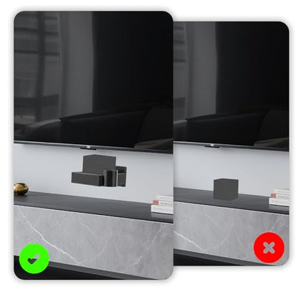 Wall Mount Shelf for Nex Playground Console & Remote, Easy Install Gaming Organizer Secure TV Mount Stand for Kids & Families