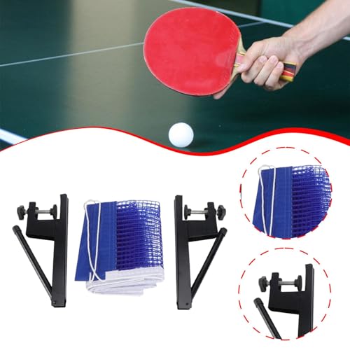 Table Tennis Net Posts Set Stable Equipment for Games Competition Training