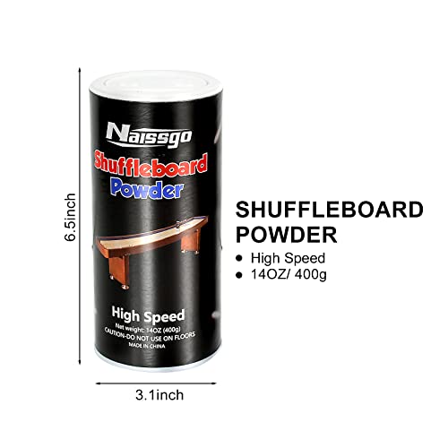 Shuffleboard Sand Wax Shuffleboard Powder Set with Small Brush & Pan - style: 2 Cans High Speed