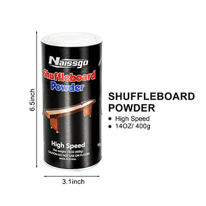 Shuffleboard Sand Wax Shuffleboard Powder Set with Small Brush & Pan - style: 2 Cans High Speed