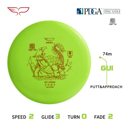 Yikun Disc Golf Starter Kit - 150-160g Set Includes Driver, Mid-Range, Putter for Beginner Players