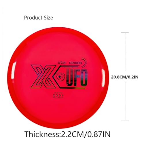 X-UFO Disc Golf Set - Disc Golf Starter Set, Includes 1 Putter, 1 Driver, and 1 midrange disc, Weighing 170-178 Grams Suitable for Beginners and Professional disc Golf tournaments - color: Set 7