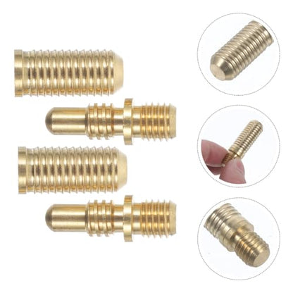 Alasum Billiard Cue Screws Extension Rod Screws Pin Number Pool Cue Billiard Cue Extension Screw Pool Cue