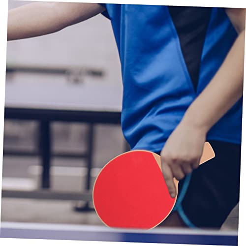 Outdoor Table Tennis Paddle Bouncy Lightweight Rackets with Training Safe Smooth Edges for Childrens Sports and Family Play Compact Portable Design