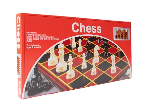Chess - with Folding Board and Full Size Chess Pieces by Pressman