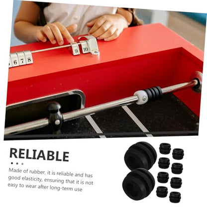 Abaodam 16pcs Table Football Machine Rod Bearings Bushings for Foosball Accessories Easy Installation Replacement Parts for Standard Tables