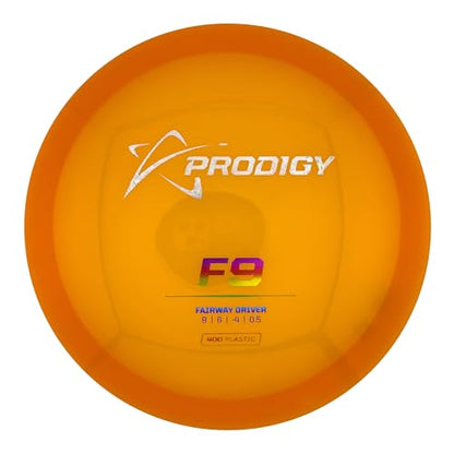 Prodigy Disc 400 F9 Disc Golf Disc - Understable Fairway Driver Disc Golf Disc for Beginners, Extremely Durable Golf Disc Golf Driver, 170-176g, Colors May Vary