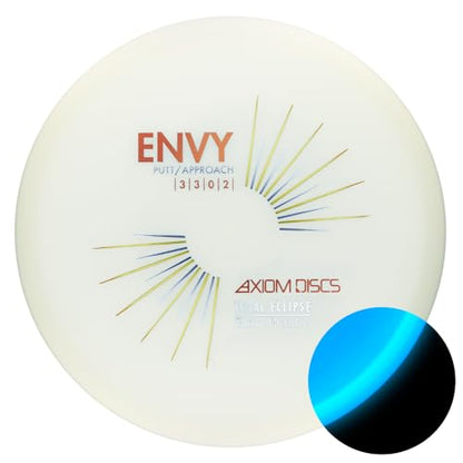 Axiom Discs Total Eclipse Glow 2.0 Envy Disc Golf Putter (Colors May Vary)