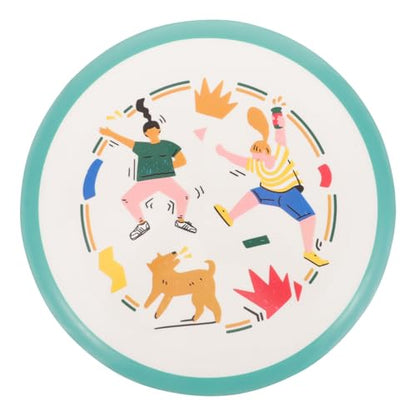 Boy Girl Flexible Flying Disc Toy Interactive Fun for Safe TPE Material Stylish Design for Backyard Games and Activities