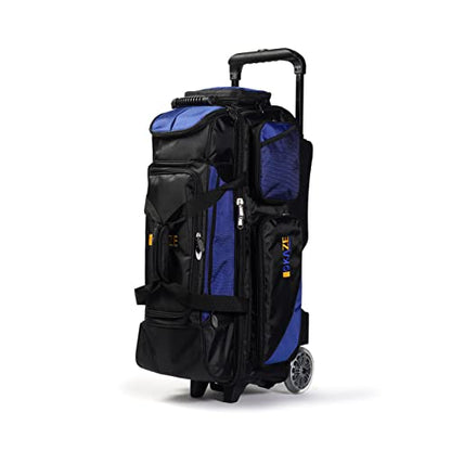3 Ball Bowling Roller + 1 Ball Color Matching Add On Tote - color: Blue-Black