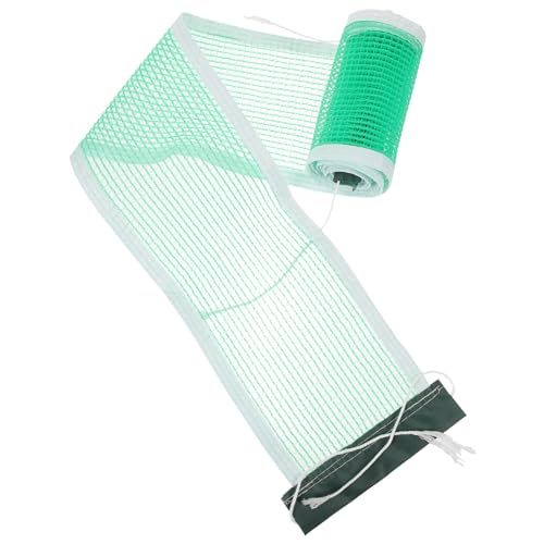KICHOUSE Table Tennis Net Standard Design for Use Lightweight Portable Sports Net with Poles for Family Fun Competitive Play