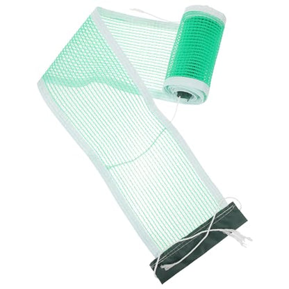 KICHOUSE Table Tennis Net Standard Design for Use Lightweight Portable Sports Net with Poles for Family Fun Competitive Play