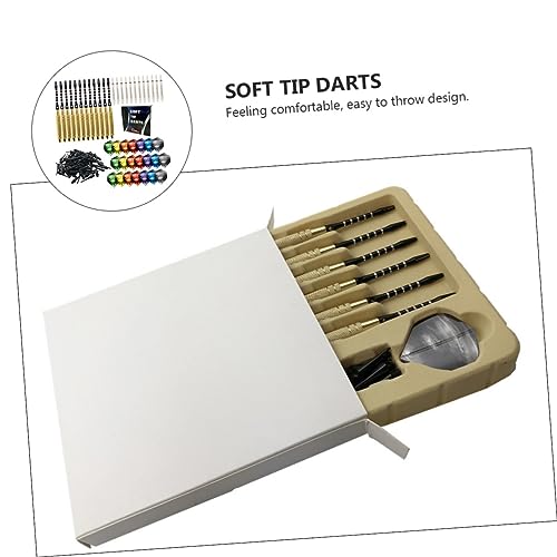 1Set Electronic Soft Tip Sports Supplies for Electronic Dartboards for Family Fun and Game Nights