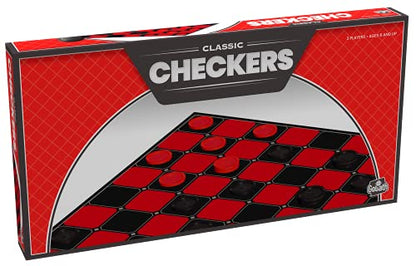 Goliath Checkers - Classic Game with Folding Board and Interlocking Checkers (Amazon Exclusive)
