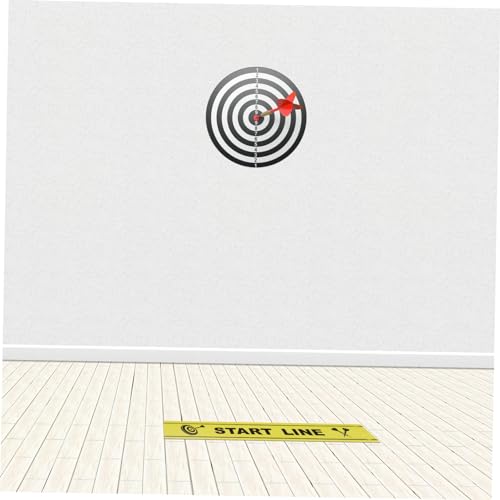 Abaodam Dart Floor Markings Game Throw Line Floor Sticker for Darts Throwing Throwing Line