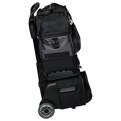 Strikeforce Konvoy 4-Ball Roller Bowling Bag Black/Carbon