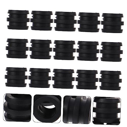 Hemoton 15pcs Foosball Table Bearing Rods Plastic Replacement Bushings for Soccer Game Accessories Compact and Wear-Resistant Design for -Term Use