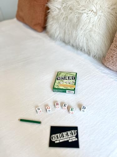 TDC Games Greed Dice Game - Great for Party Favors, Stocking Stuffers, Travel, Camping, for Adults and Families (Pack of 2) - size: Travel (Pack of 2)