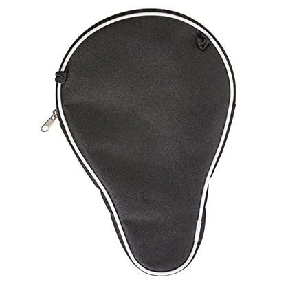 STIGA Ping Pong Paddle Cover – Padded Table Tennis Racket Case with Heavy-Duty Vinyl Construction, Zipper Closure, Reinforced Edge Protection for Travel and Storage - color: Red