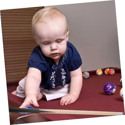 3pcs Mini Hardwood Pool Cue Sticks for Short Billiard Cue for Portable Practice and Family Game Accessories