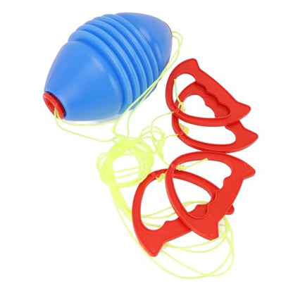 Fun Pull Shuttle Ball Game for Boys and Girls, Improve Coordination and Strength, Great for Family Play (Threaded Style) - size: Stile filettato