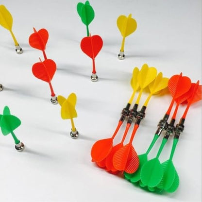 Plastic 3Pcs Durable Safety Replacement Strong Magnetic Dart Bar Party Target Game Toy
