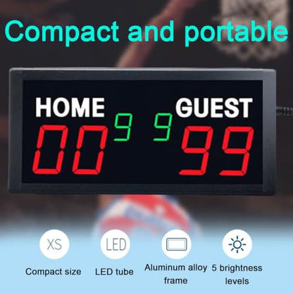 Portable LED Digital Scoreboard Multi-Sport Electronic Scoreboard