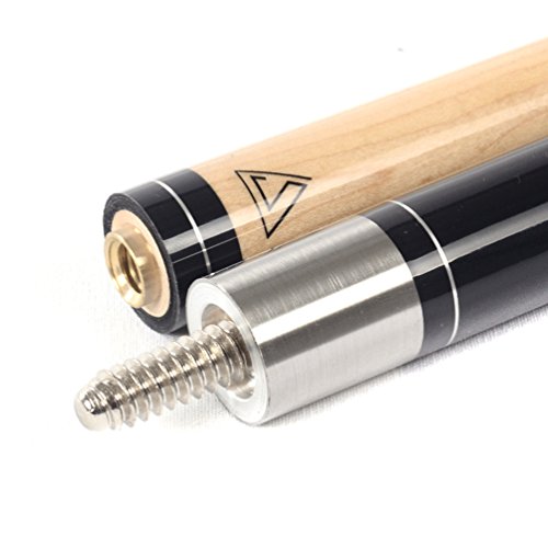CUESOUL 19oz Pool Cue Sticks with Hard Pool Cue Case - color: E204-E104