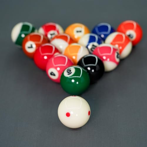 KONLLEN Phenolic Resin Billiard Balls Set 2-1/4" Regulation Size Tournament Pool Balls Set Pool Table Accessories - color: AXD-EAGLE