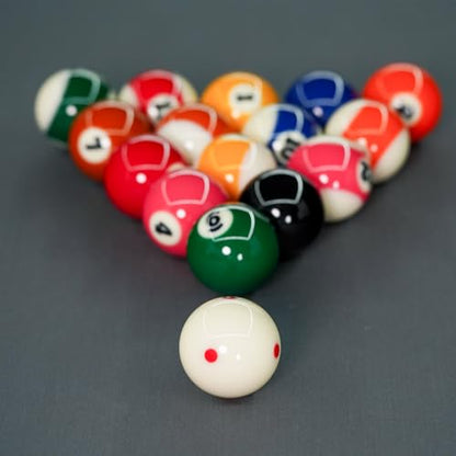KONLLEN Phenolic Resin Billiard Balls Set 2-1/4" Regulation Size Tournament Pool Balls Set Pool Table Accessories - color: AXD-EAGLE