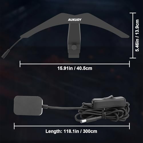 Dart Board Light, Bright LED Dart Board Lights with 3M Power Cord, Professional Dartboard Lighting Accessories - Black