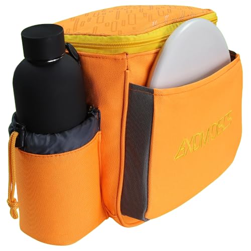 Axiom Discs Cell Disc Golf Starter Bag (Choose Your Favorite Color) - color: Yellow Ochre/Orange
