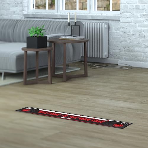 Winmau Darts Oche Line - High Visibility Throw Line Marker with Toe Markers for Consistent Stance - Self-Adhesive, Sticks to Hard Floors (Wood/Tile/Laminate) - Regulation Distance - style: PDC