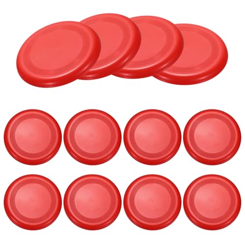 Soft Flying Disc, Sports Flying Discs All Ages Outdoor Flying Disc Training Playing Lightweight Durable - color: Red