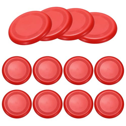 Soft Flying Disc, Sports Flying Discs All Ages Outdoor Flying Disc Training Playing Lightweight Durable - color: Red