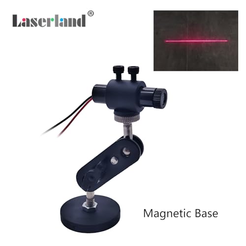 Dart Throw Line, Replaceable Red Line Light Module Throw Toe Marker DIY Kit for Playing Dart Battery Operated with Magnetic Base