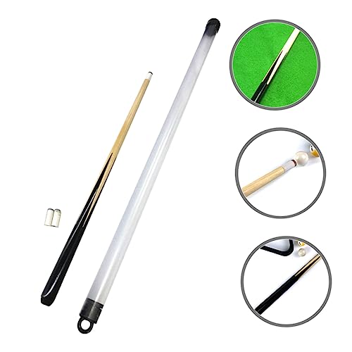 GALPADA Wooden Pool Cue Stick for Boy Girl Billiard Cue Tube for Young Players for Learning Billiards and Pool Games and Lightweight Design