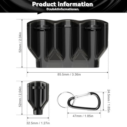CyeeLife Darts Flights Storage Case | Stores Set of 3 Flight | Darts Holder | Dart Case | Dart Accessories