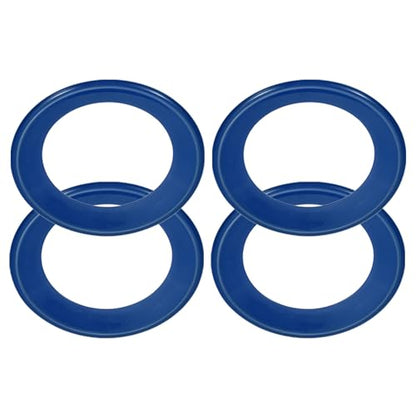 PATIKIL Flying Rings, PP Plastic Flying Discs for Sports Outdoor Playing Game Beach Pool Camping - color: Navy Blue