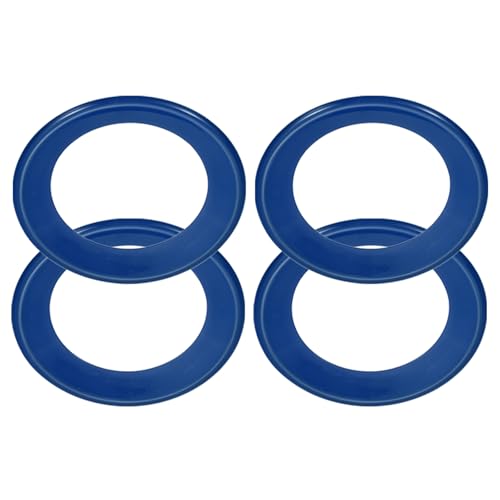 PATIKIL Flying Rings, PP Plastic Flying Discs for Sports Outdoor Playing Game Beach Pool Camping - color: Navy Blue